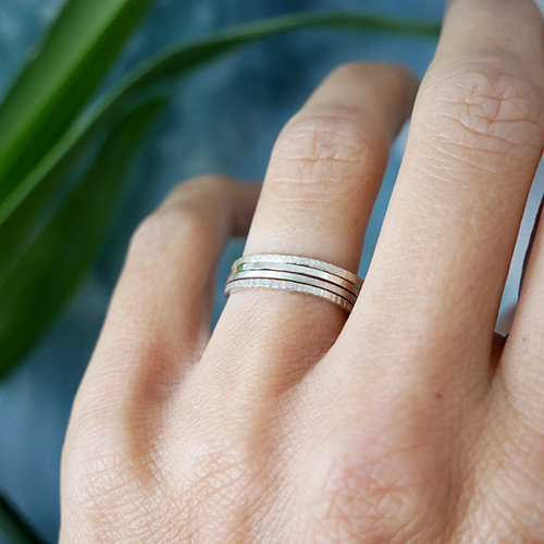 minimalist jewelry in recycled 925 silver made in France