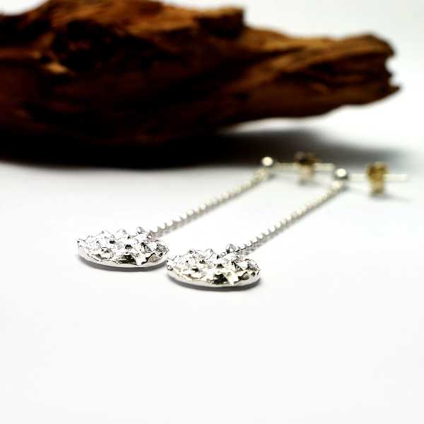 Lange Litchi Sterling Silber Ohrringe Litchi 75,00 €