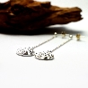 Lange Litchi Sterling Silber Ohrringe Litchi 75,00&nbsp;€