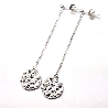 Lange Litchi Sterling Silber Ohrringe Litchi 75,00&nbsp;€