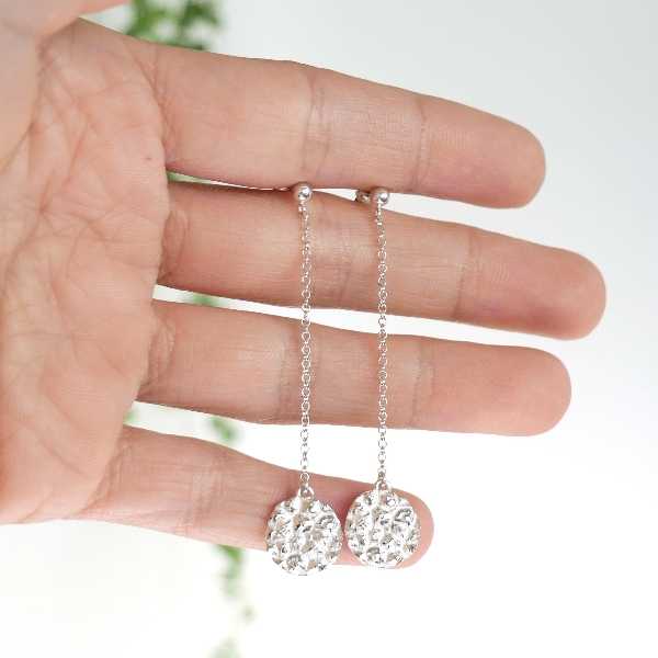 Lange Litchi Sterling Silber Ohrringe Litchi 75,00 €