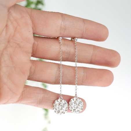 Lange Litchi Sterling Silber Ohrringe Litchi 75,00 €