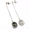 Lange Litchi Sterling Silber Ohrringe Litchi 75,00&nbsp;€