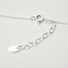 Minimalist branch pendant in 925 silver from the Eda collection