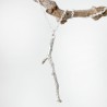 Minimalistischer Zweiganhänger aus 925er Silber der Eda-Kollektion