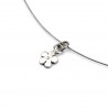 Small Prunus flower pendant in 925/1000 solid silver and cabled nylon thread Desiree Schmidt Paris Prunus 27,00&nbsp;€