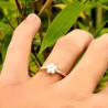 Prunus flower simple sterling silver ring Prunus 27,00&nbsp;€