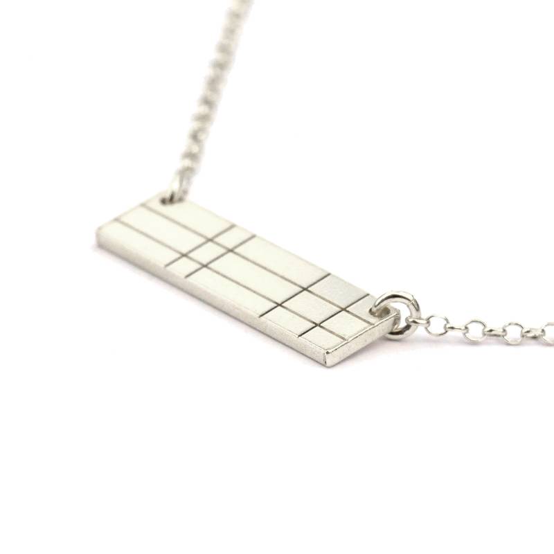Rectangular sterling silver Kilt necklace Kilt 47,00 € Rectangular sterling silver Kilt necklace Kilt 47,00 €