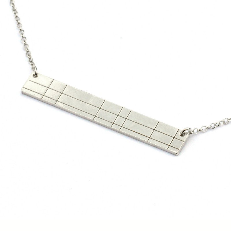 Rectangular sterling silver Kilt necklace Kilt 65,00 € Rectangular sterling silver Kilt necklace Kilt 65,00 €