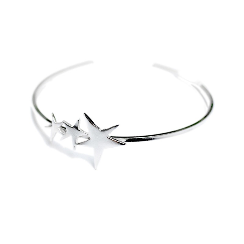 Sterling Silber steifes Stern Armband der Sati Sammlung Sati 77,00 € Sterling Silber steifes Stern Armband der Sati Sammlung Sati 77,00 €