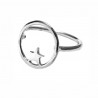 Bague tendance étoile Nova en argent massif Nova made in France