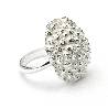 Großer verstellbarer Litchi Ring aus 925 Silber Litchi 85,00&nbsp;€