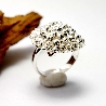 Großer verstellbarer Litchi Ring aus 925 Silber Litchi 85,00&nbsp;€