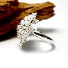 Großer verstellbarer Litchi Ring aus 925 Silber Litchi 85,00&nbsp;€