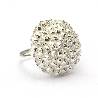Großer verstellbarer Litchi Ring aus 925 Silber Litchi 85,00&nbsp;€