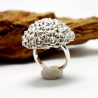 Beautiful Litchi adjustable sterling silver ring Litchi 95,00&nbsp;€