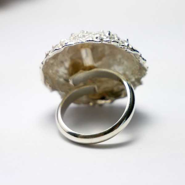 Beautiful Litchi adjustable sterling silver ring Litchi 95,00 €