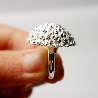 Beautiful Litchi adjustable sterling silver ring Litchi 95,00&nbsp;€