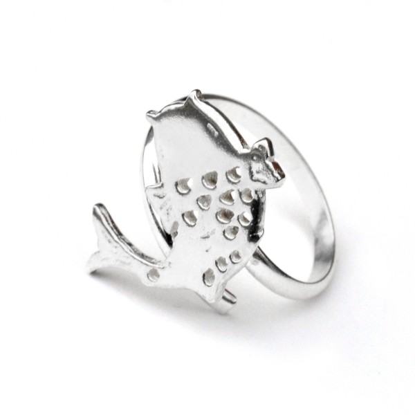 Adjustable Koï carp sterling silver ring Koi 67,00 €