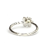 Petite bague fleur Sakura en argent massif 925/1000  Sakura 35,00 €