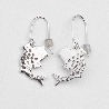 Sterling silver Koï carp pendent beautiful earrings Koi 77,00&nbsp;€