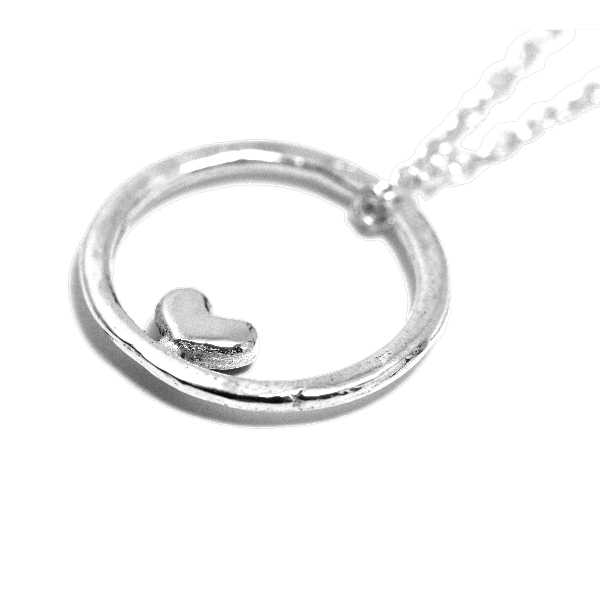 Valentine small reversible necklace. Sterling silver. Desiree Schmidt Paris Valentine 39,00 €