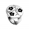 Black Cherry Blossom adjustable sterling silver ring  Cherry Blossom 107,00 €