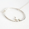 Grand collier étoile femme Nova en argent massif 925/1000 longueur ajustable Desiree Schmidt Paris