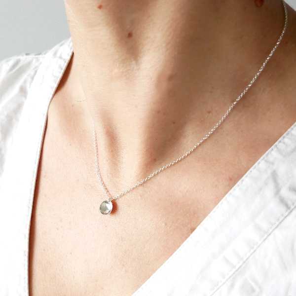 Petit collier étoile minimaliste en argent massif 925/1000 Desiree Schmidt Paris MIN 27,00 €