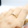 Petite bague en argent 925 Pépite  fabriquée en France