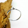 Petite  bague empilable en argent 925 Pépite