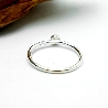 Petite bague en argent 925 Pépite  artisanat français