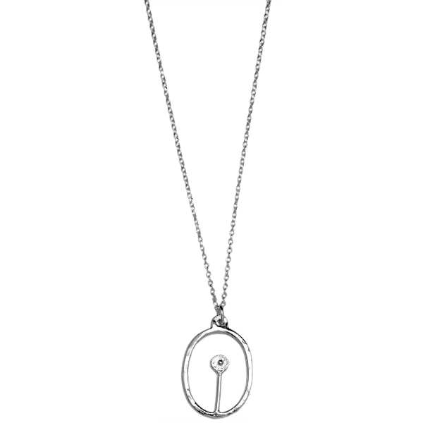 Winter Garden small reversible necklace. Sterling silver. Desiree Schmidt Paris Winter Garden 57,00 €