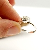 S.50 - Sterling silver Cocoon Nugget ring Size 50 (US 5) Nuggets 35,00&nbsp;€