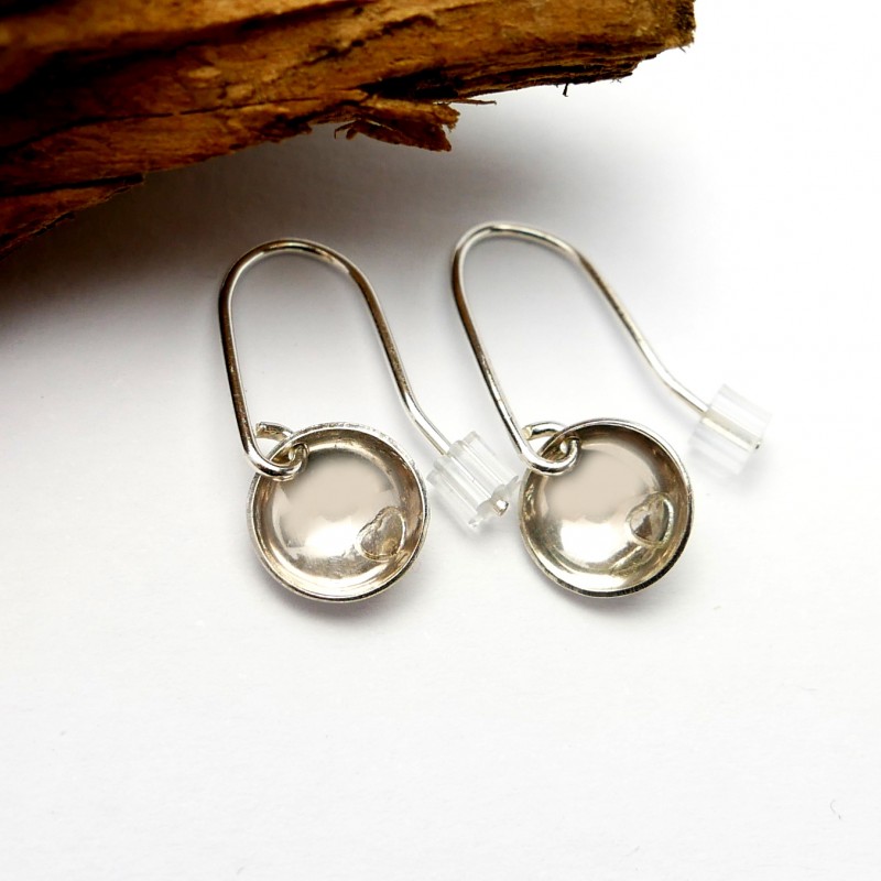 Sterling silver heart minimalist pendent earrings Earrings 30,00 € Sterling silver heart minimalist pendent earrings Earrings 30,00 €