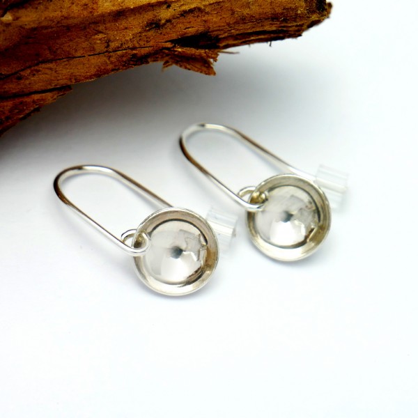 Sterling silver star minimalist pendent earrings  Earrings 30,00 €