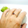 Little sterling silver ring with garnet red resin  NIJI 25,00 €