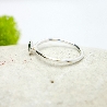 Little sterling silver ring with fir green resin  NIJI 25,00 €