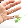 Collier artisan français en argent 925/1000 Desiree Schmidt Paris Herbier