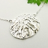 Médaillon oval sur chaine ajustable organique en argent 925/1000 Desiree Schmidt Paris Herbier 87,00&nbsp;€