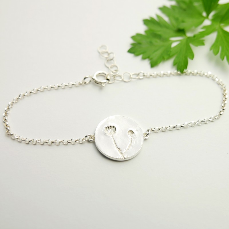 Sterling silver wildflowers bracelet Herbier 57,00 € Sterling silver wildflowers bracelet Herbier 57,00 €