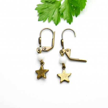 Boucles d'oreilles pendantes en bronze vieilli Basic 15,00 €