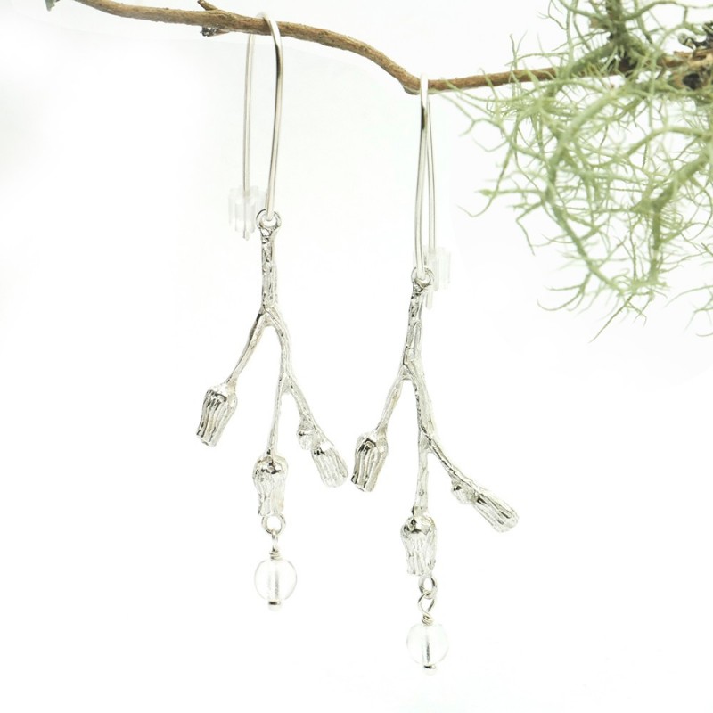 Drei Blumen Sterling Silber Ohrringe Startseite 85,00 € Drei Blumen Sterling Silber Ohrringe Startseite 85,00 €