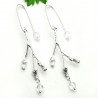 Three flowers sterling silver earrings Home 85,00&nbsp;€