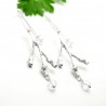 Three flowers sterling silver earrings Home 85,00&nbsp;€