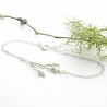 Bracelet 3 fleurs en argent 925/1000  Herbier 65,00 €