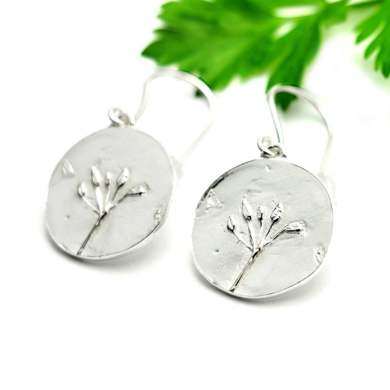 Herbarium sterling silver earrings Herbier 75,00 €