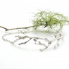 Bracelet branche en argent massif semi-rigide  Eda 85,00 €