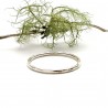 Minimalist stackable sterling silver hammered ring  Home