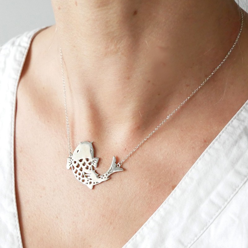 Beautiful Koï carp sterling silver necklace Koi 97,00 € Beautiful Koï carp sterling silver necklace Koi 97,00 €